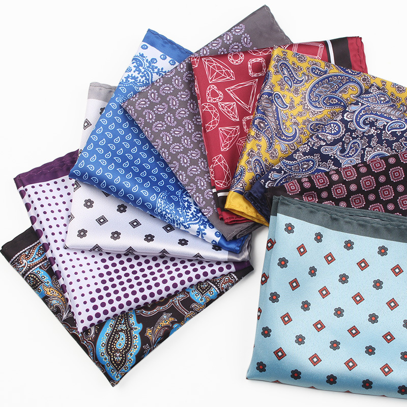 Pocket Square Set - Fazzoletto da uomo per sciarpa di