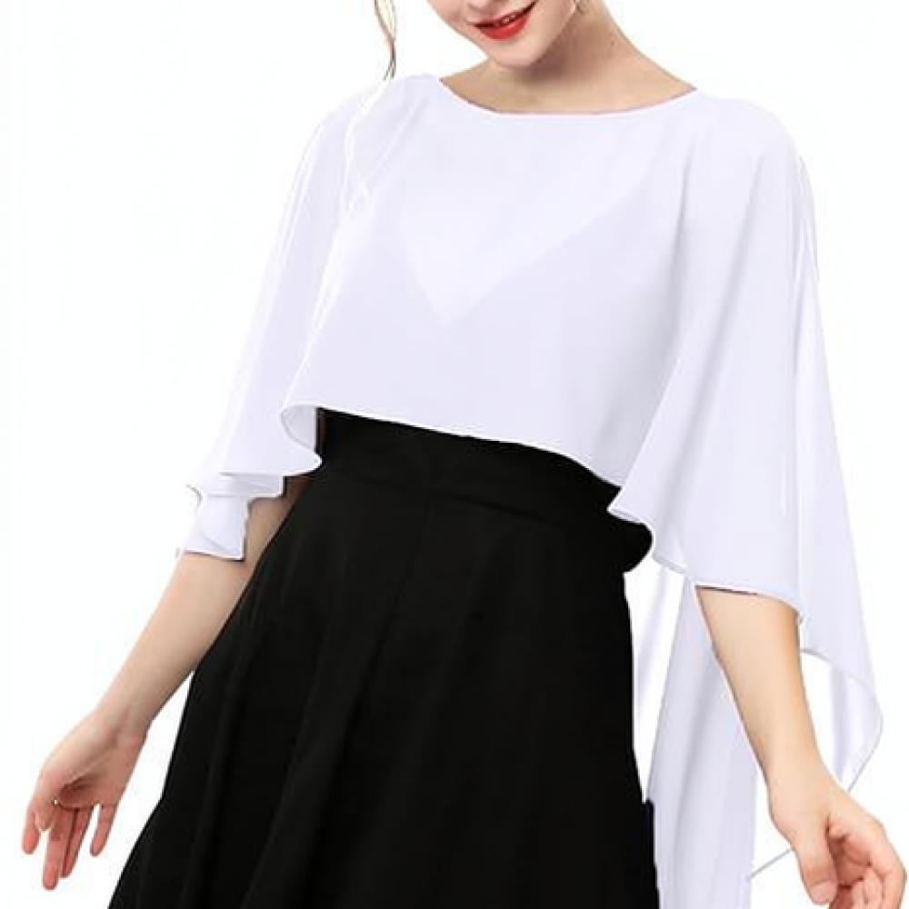 Scialle in chiffon alla moda p - Stole Wedding Shawl recensione e prezzo